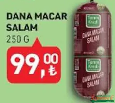 TARIM KREDİ DANA MACAR SALAM 250 G
